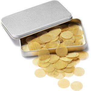 200pcs 3/4 Inch Brass Pipe Screens, 3/4 Inch Brass Pipe Screen with Storage Box